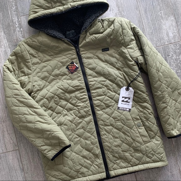 π₯π₯BILLABONG - ALPINE JACKET / REVERSIBLE A/DIVπ₯ - Picture 2 of 11